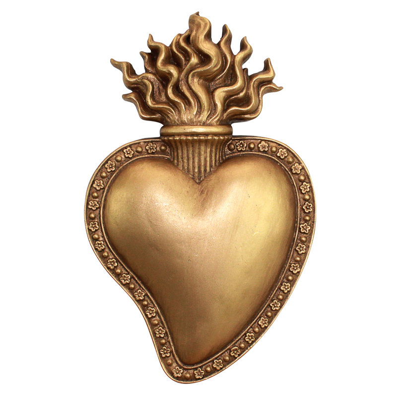 Design Toscano Most Sacred Heart of Jesus Wall Décor & Reviews Wayfair